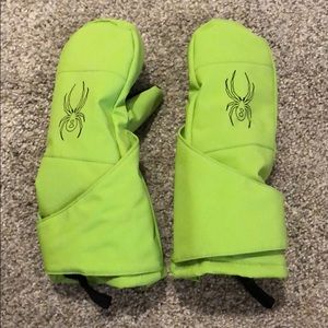 Spyder toddler mittens